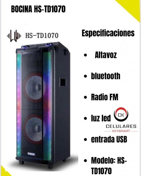BOCINA BLUETOOTH HS-TD1070
