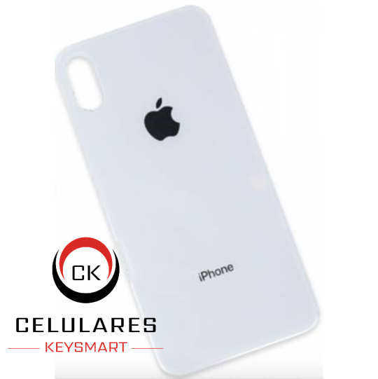 TAPA TRASERA IPHONE XS ORIGINAL BLANCA
