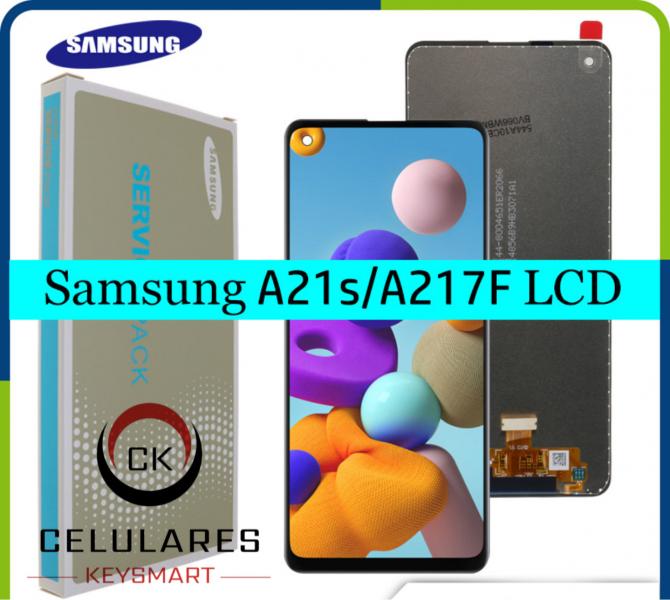 LCD SAMSUNG A21S/ A217f CALIDAD ORIGINAL NEGRA