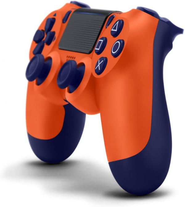 CONTROL DE PLAY 4 (PS4) INALAMBRICO (TIPO ORIGINAL) NARANJA -MORADO