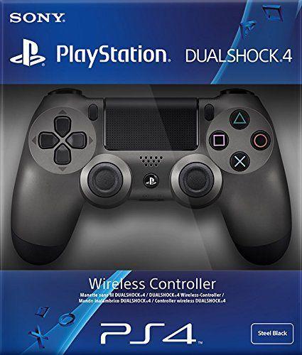 CONTROL DE PLAY 4 (PS4) INALAMBRICO (TIPO ORIGINAL) NEGRO ACERO