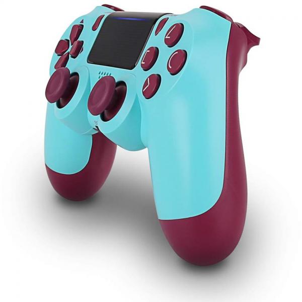 CONTROL DE PLAY 4 (PS4) INALAMBRICO (TIPO ORIGINAL) TURQUESA-MORADO