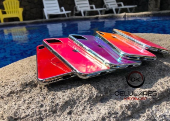 ESTUCHE VIDRIO  ESPEJO TORNASOL IPHONE 11