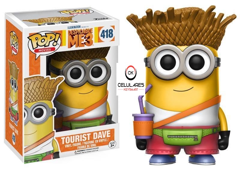 FUNKO POP MI VILLANO FAVORITO 3 TOURIST DAVE / POP 418