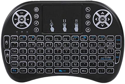 CONTROL WIRELESS 2.4 KEYBOARD NEGRO