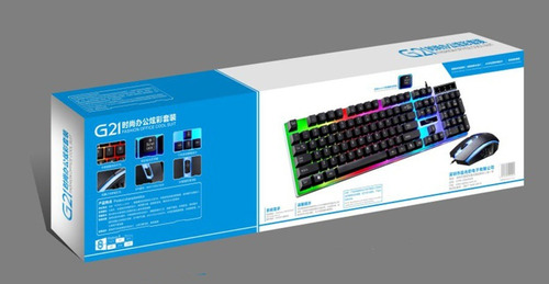 TECLADO COMBO MOUSE FASHION OFFICE G21