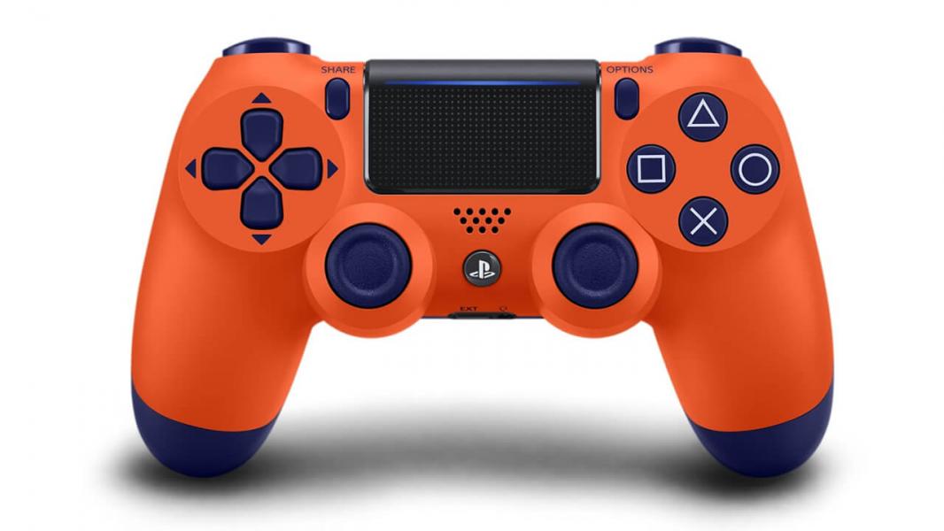 CONTROL DE PLAY 4 (PS4) INALAMBRICO DOUBLESHOCK 4 NARANJA MORADO