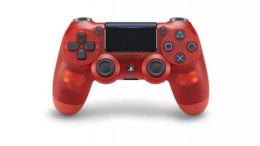 CONTROL DE PLAY 4 (PS4) INALAMBRICO DOUBLESHOCK 4 CRISTAL ROJO