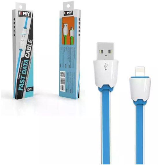CABLE USB EMY IPHONE /MY-441 1 MTS