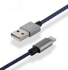 CABLE USB BEST CORDON METALICO IPHONE