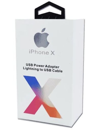 CARGADOR IPHONE 6/7 /X TIPO ORIGINAL BLANCO