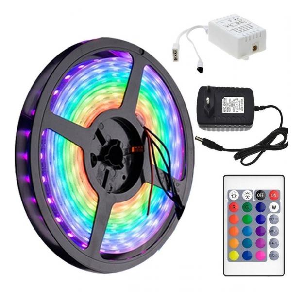 LUCES LED DE COLORES 5 METROS/12V 5050