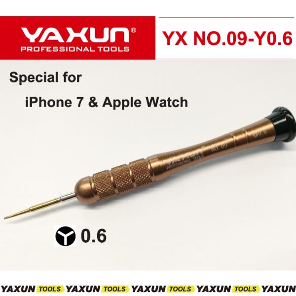 DESATORNILLADOR NO.09 / O.6 / YAXUN PROFESIONAL DORADO