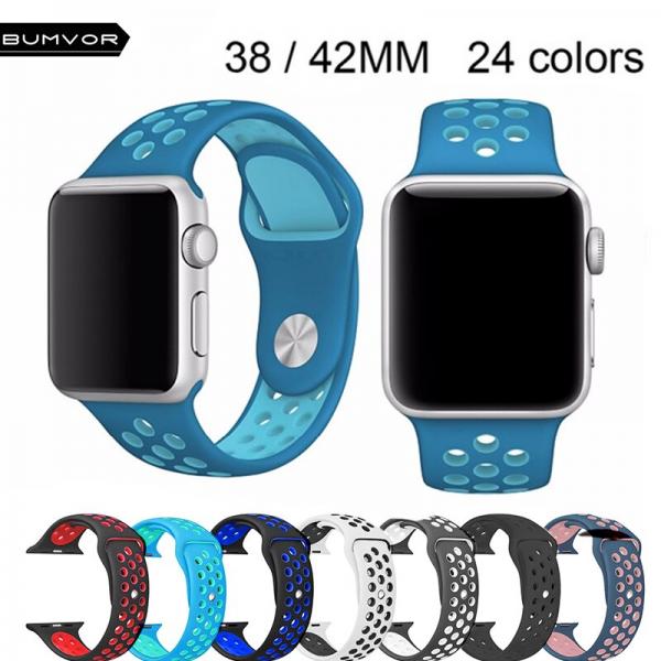 FAJA SILICON NIKE APPLE WHATCH SERIE 4 /COLORES 38/40 mm