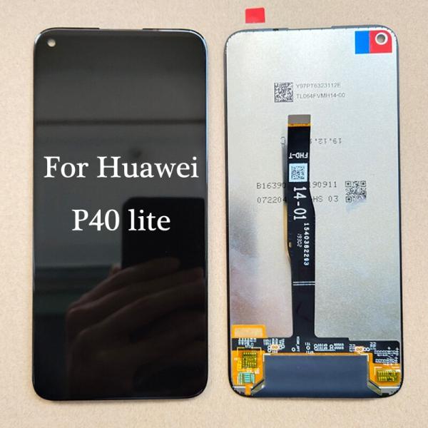 LCD HUAWEI P40 LITE /  JNY-L21 / L22 SIN MARCO ORIGINAL NEGRA
