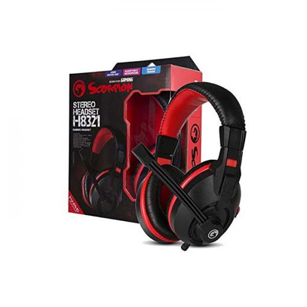 AUDIFONO MARVO LINEA SCORPION / NEGRO H8321