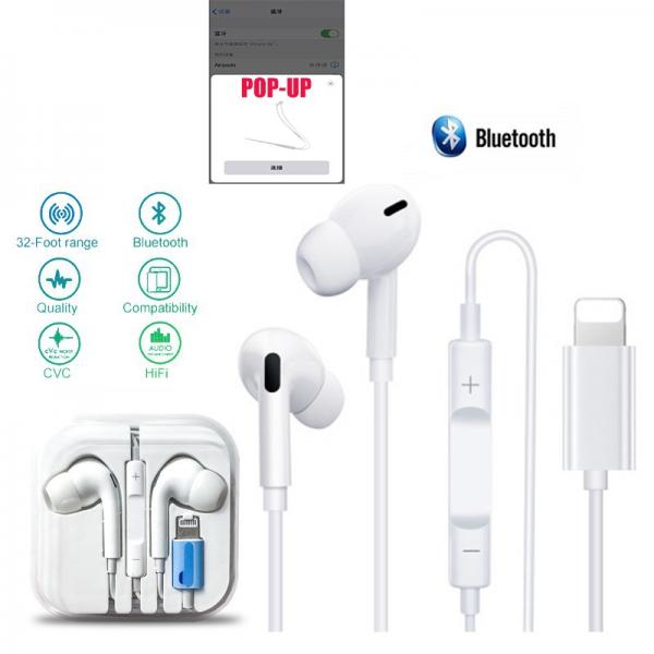 AUDIFONO LIGHTNING CONECTOR / 7 / 8 / X / XS / XR INPODS PRO KR-901