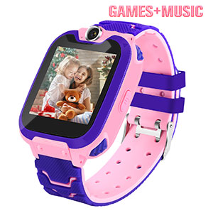 RELOJ INTELIGENTE PARA NI&Ntilde;O / CON PORTA SIM ROSADO