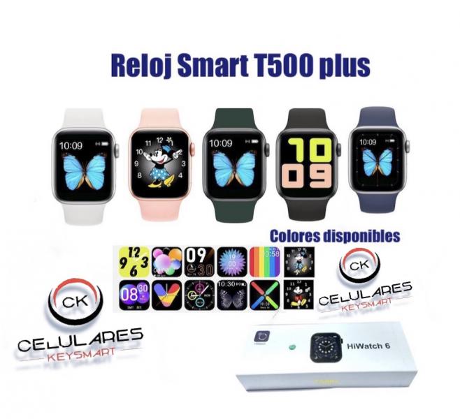 RELOJ INTELIGENTE T500+ / PLUS ROJO