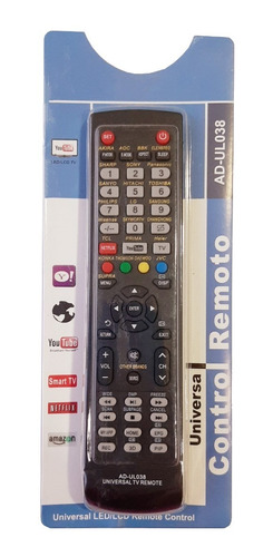 CONTROL SMART TV UNIVERSAL AD-UL038