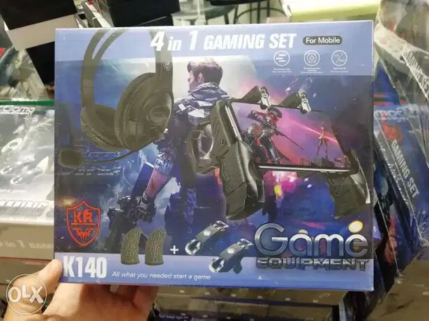 KIT / COMBO /SET GAMER  4 EN 1 K140