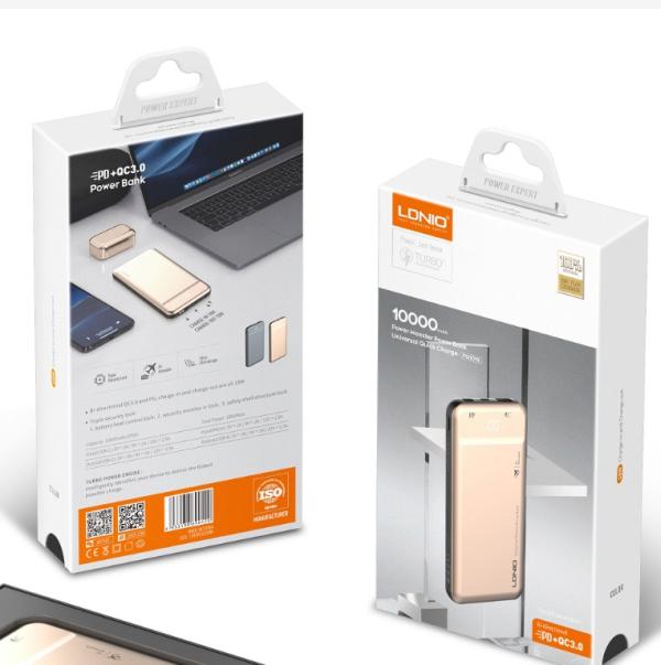 POWER BANK LDNIO 10000MAH PQ1015
