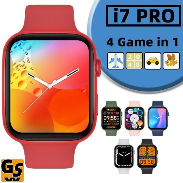 RELOJ SMART WATCH i7 PRO 44MM ROJO