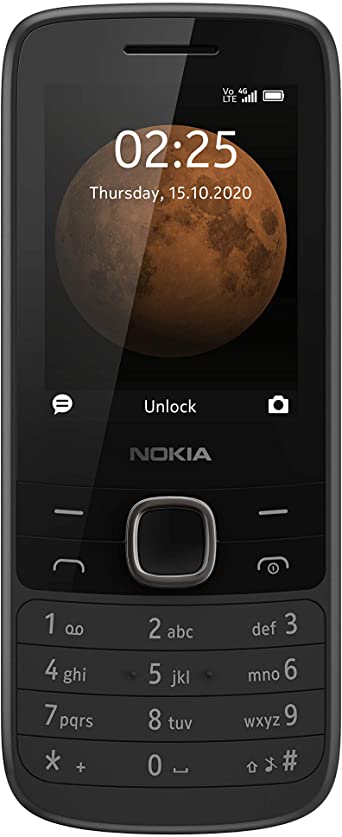 CELULAR NOKIA 225 TA-1282 / 4G NEGRO