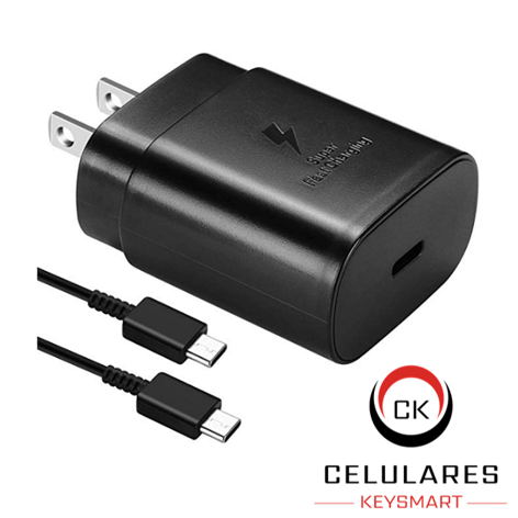 CARGADOR ORIGINAL 25W TIPO C A TIPO C /  bolsita