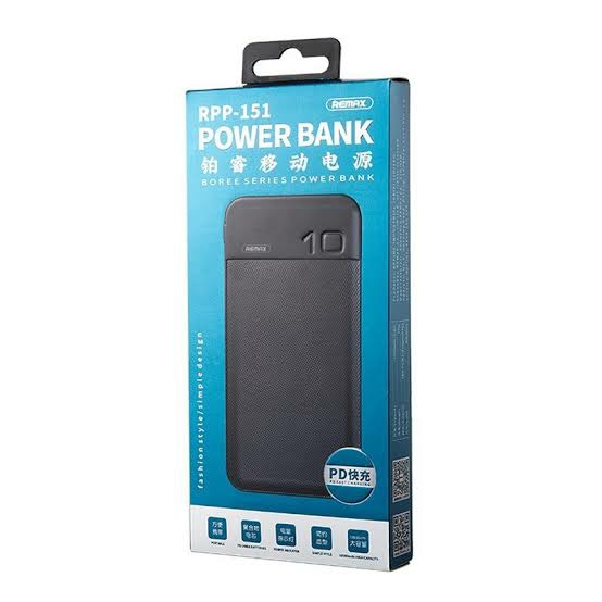 POWER BANK REMAX RPP-151 10000 MAH NEGRO