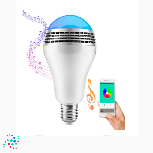 LAMPARA LED BLUETOOTH BOMBILLO PARLANTE HYY04