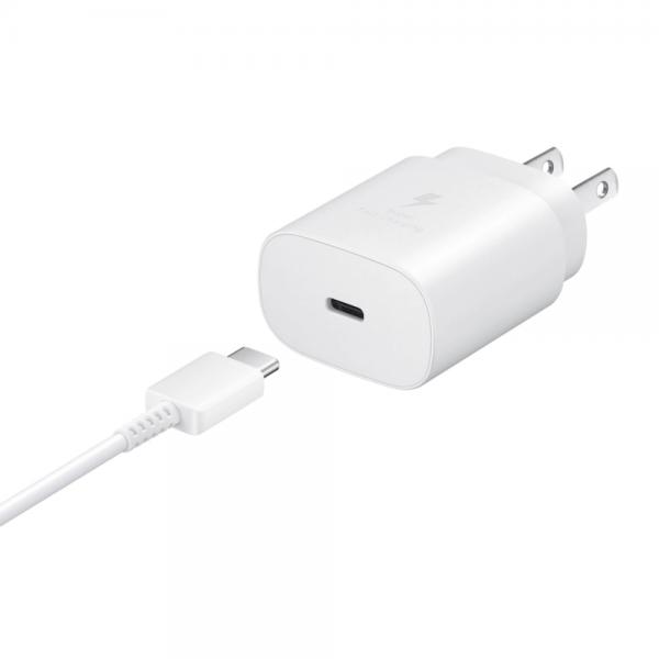 CARGADOR TIPO ORIGINAL SAMSUNG TIPO C 25W CARGA RAPIDA