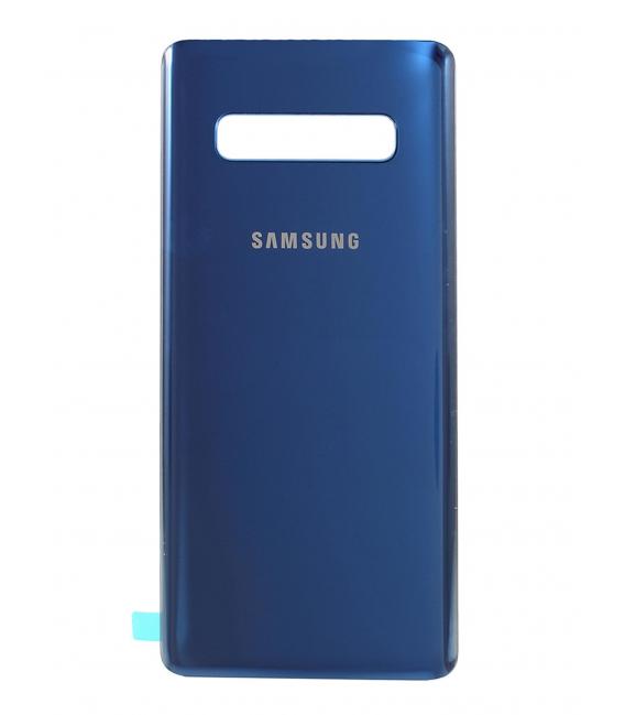TAPA SAMSUNG ORIGINAL S10 + PLUS SIN LENTE AZUL
