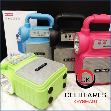 BOCINA BLUETOOTH CON LAMPARA MS-1649BT/MS-1650BT
