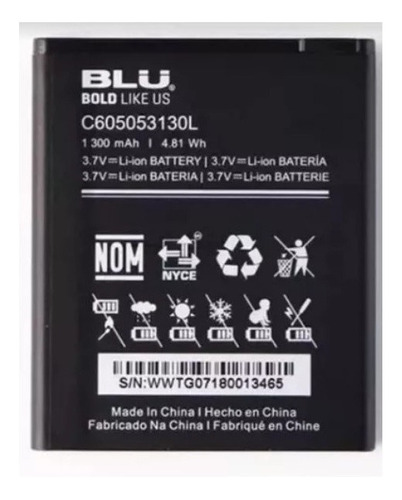 BATERIA BLU C4 C050 C605053130L ORIGINAL