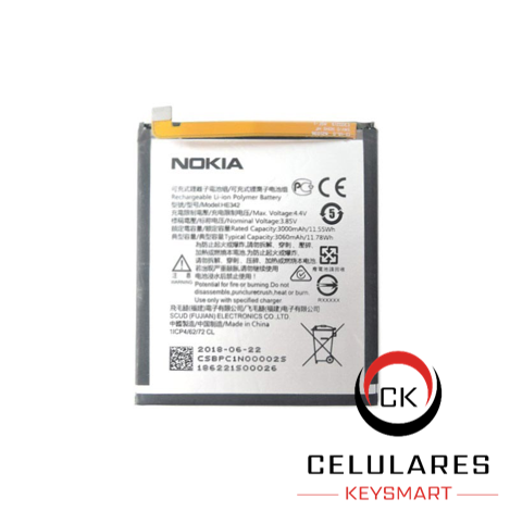 BATERIA NOKIA 5.1 PLUS /NOKIA 6.1 PLUS HE342