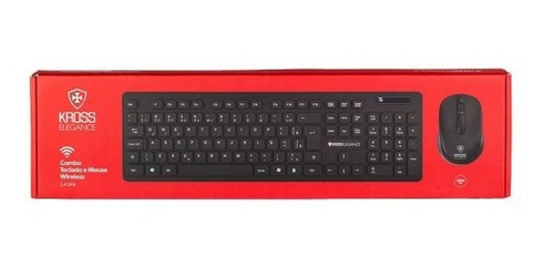Combo Kross Elegance  Teclado + Mouse Inal&aacute;mbrico KE-KM558V1