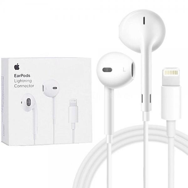 AUDIFONO TIPO ORIGINAL IPHONE LIGHTING A1748 EARPODS BLANCO