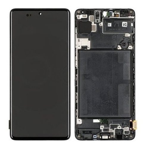 LCD SAMSUNG A72 /  A725 CALIDAD ORIGINAL CON MARCO NEGRO