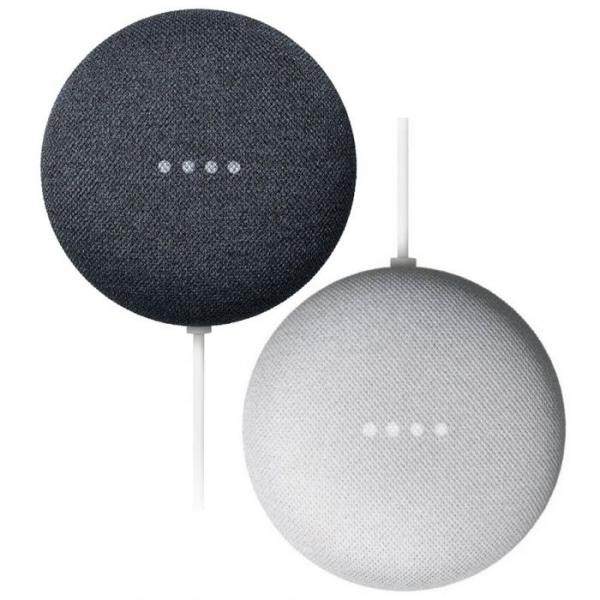 BOCINA BLUETOOTH ALEXA SMART GOOGLE NEST MINI 2DA GEN GRIS