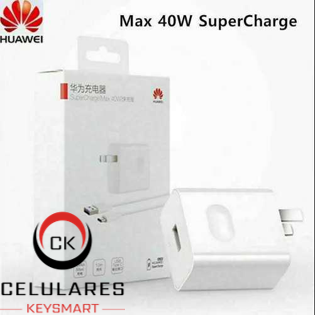 CARGADOR HUAWEI SUPER CARDGA P40 TIPO ORIGINAL TIPO C 40W