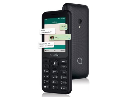 CELULAR ALCATEL 3078A KaiOS FLIP NEGROS