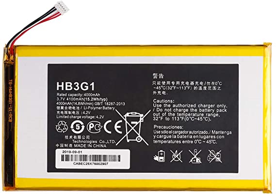 BATERIA HUAWEI BG2-U03 T3 T1-701 HB3G1