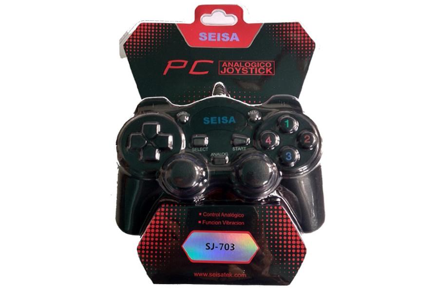 CONTROL PARA PC NEGRO SJ-703 SEISA