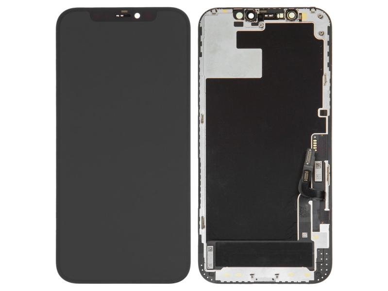 LCD IPHONE 12 PRO / 12 CALIDAD  OLED NEGRA