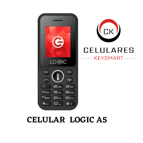 CELULAR LOGIC A5 NEGRO/AZUL