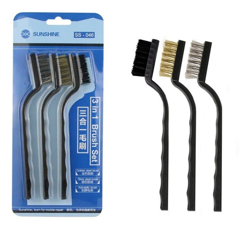 KIT CEPILLO DE LIMPIEZA SUNSHINE 3 EN 1 SS-046