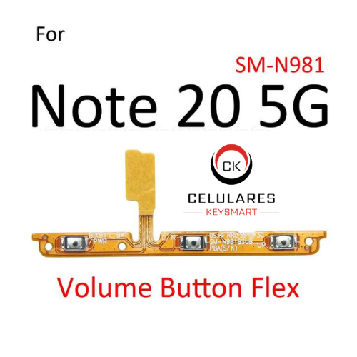 FLEX BOTON DE POWER SAMSUNG GALAXY NOTE 20 / N981