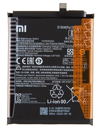 BATERIA XIAOMI REDMI MI 10T BM53
