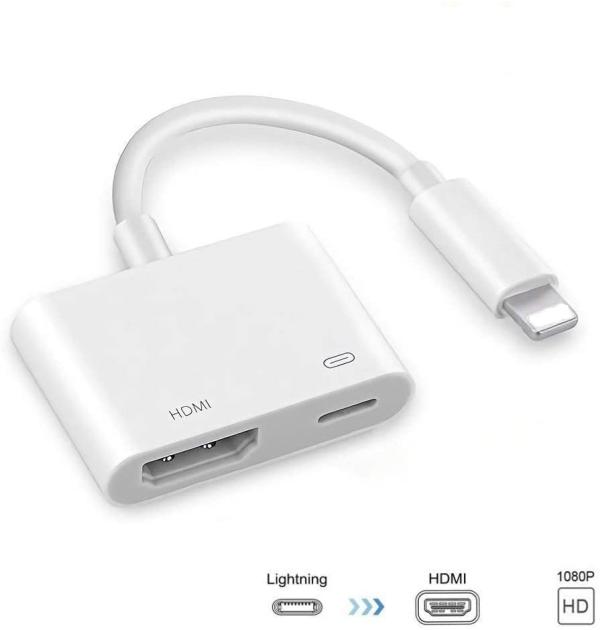 CABLE ADAPTADOR USB LIGHTNING A HDMI ONTEN OTN-7565